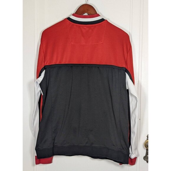 Toronto Raptors FISLL Mens Long Sleeve 1/4 Zip Size Large Basketball NBA Canada - Picture 2 of 3